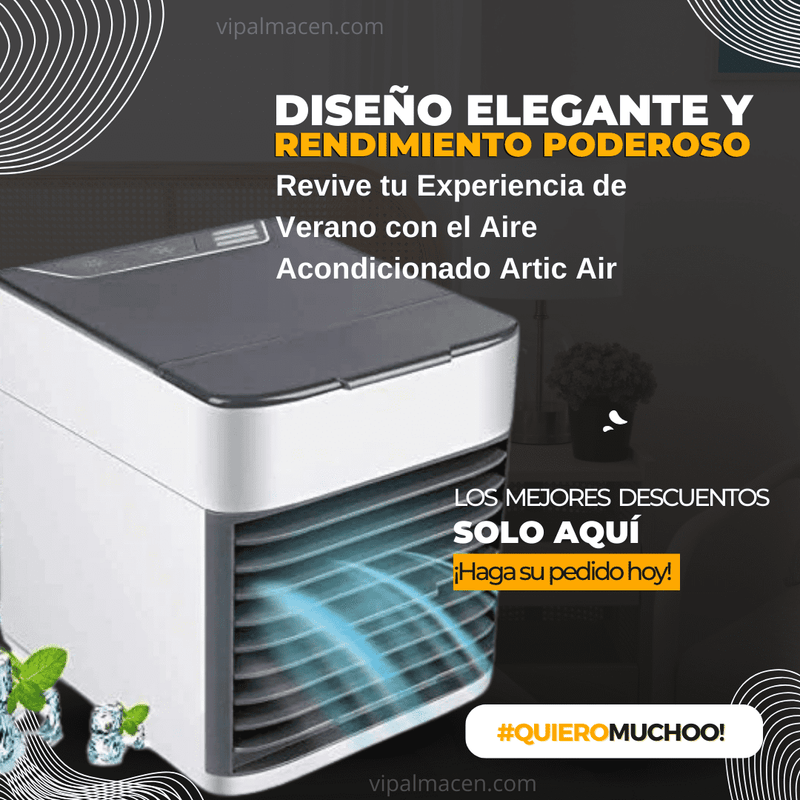 Aire Acondicionado Portátil Arctic Air Ultra - Con humidificador 3X