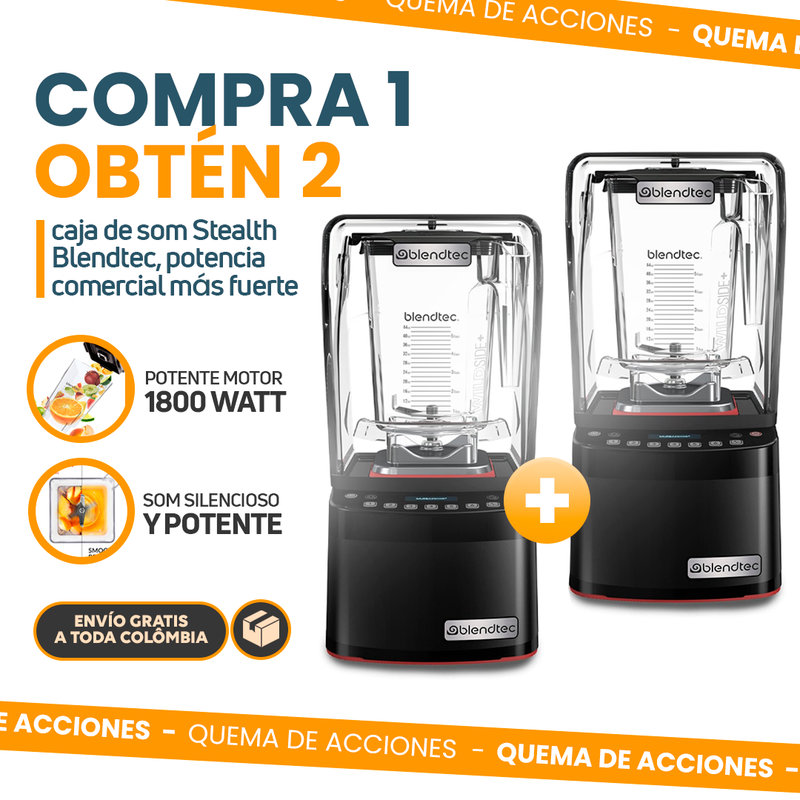 Licuadora Blendtec Stealth | ¡Promoción Solo Hoy!