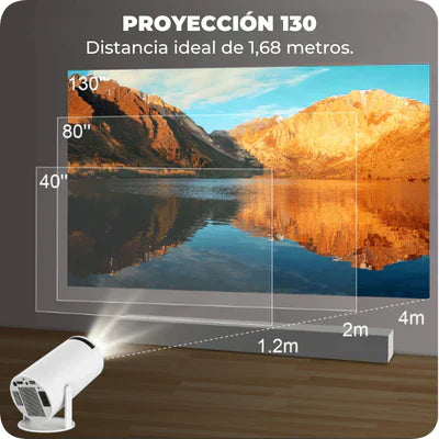 Proyector Portátil 4K HY300® - BONO EXCLUSIVO