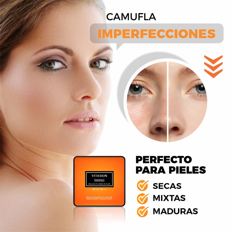 Base de Maquillaje en Crema Anti-Edad - VitaSkin® oferta limitada. (cópia)